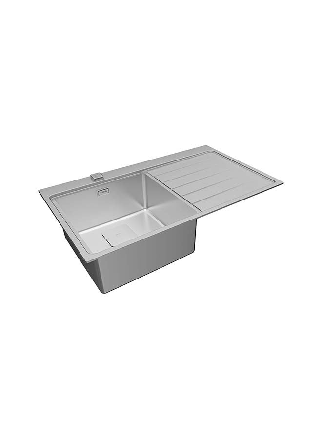 TEKA Zenit Rs15 1C 1E 86 Inset Stainless Steel Sink With One Bowl And One Drainer (Right Hand) Stainless Steel 860x520x200mmmm - Image 5
