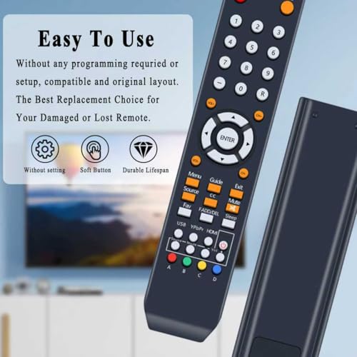 MYHGRC Universal Sceptre Remote Control Replacement for All Original Sceptre TV Remote (8142026670003C) - Image 5