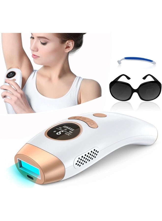 DUNISO IPL Hair Removal Device, Laser Permanent 3-In-1 Face Leg Arm Back Whole Body Hair Remover, 999,900 Flashes，with Freezing Point Function,FDA Cleared Home Use Device， Suitable for Men and Women'S Face, Armpits, Arms, Bikini Line, Legs, and Whole Body - Image 1