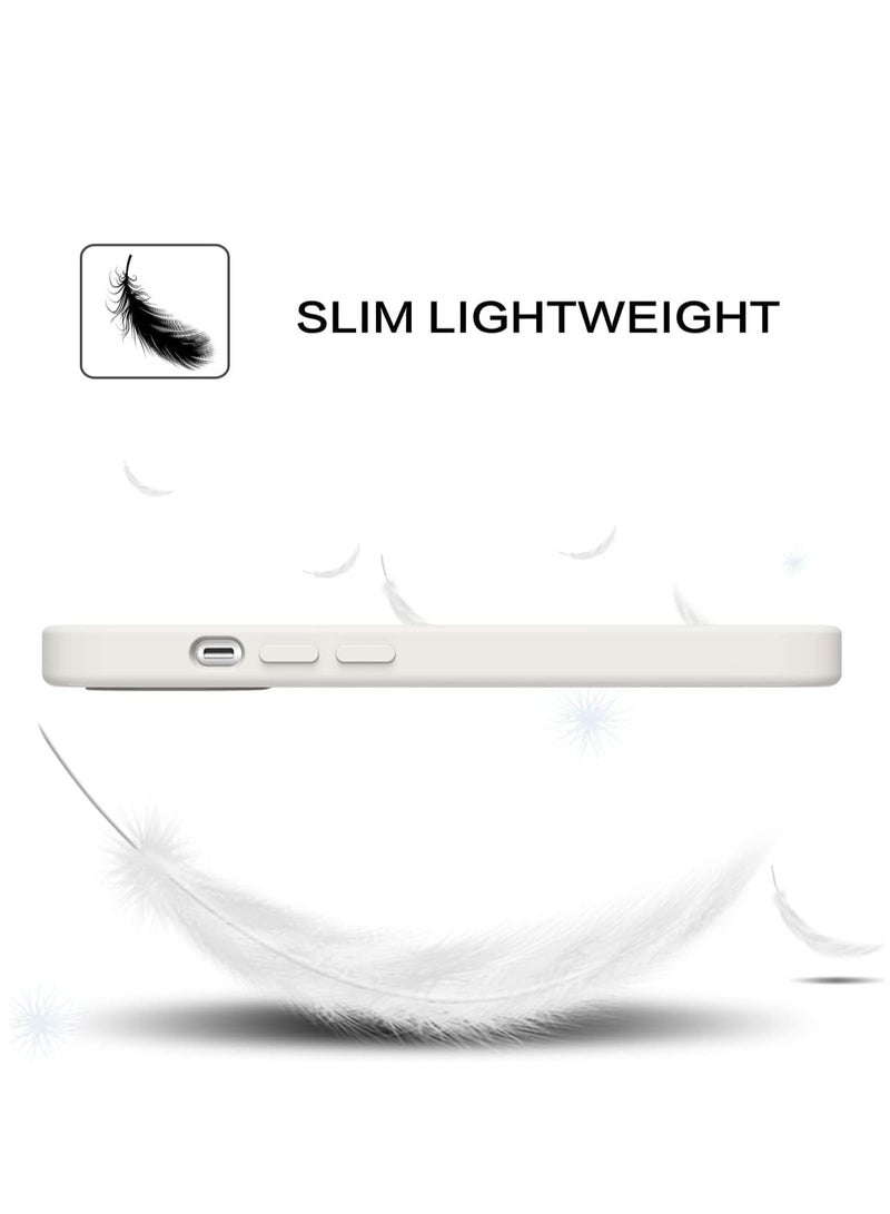 ELTRAZONE غطاء خلفي صلب من السيليكون الناعم مع بطانة ميكروفايبر لجهاز آيفون 14 برو، غطاء واقي مضاد للصدمات، مضاد للخدوش، مقاوم للغبار، جودة ممتازة، تصميم نحيف - Image 4