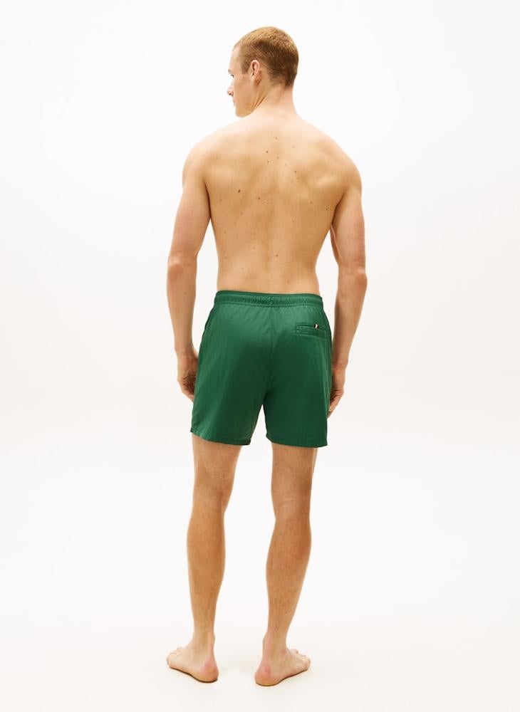TOMMY HILFIGER Original Logo Mid Length Swim Shorts - Image 2