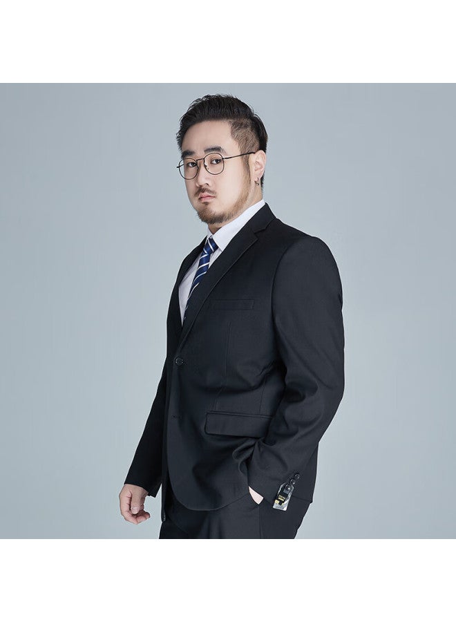 Ayoupang Plus Size Suit Set For Men, Loose-Fitting Professional Formal Wear, Business Jacket, Oversized Wedding Groomsman Suit, Formal Wear - Image 5