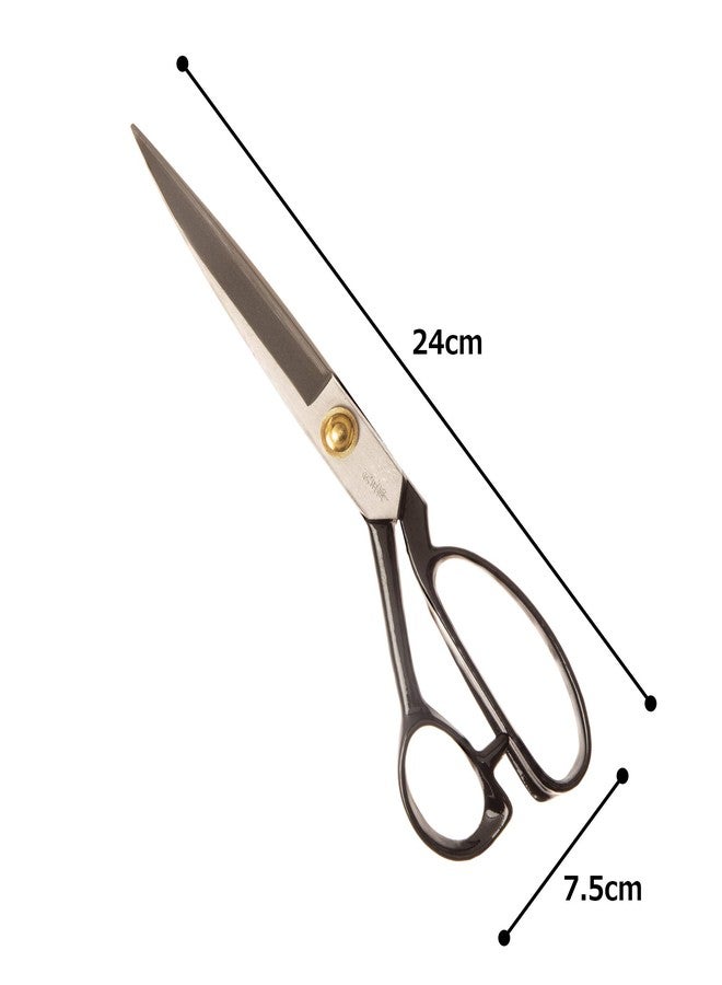 KAKURI Japanese Fabric Scissors for Sewing Lrage 9.5", Made in JAPAN, Professional Sewing Shears, Razor Sharp Japanese Steel Balde, Black - Image 3