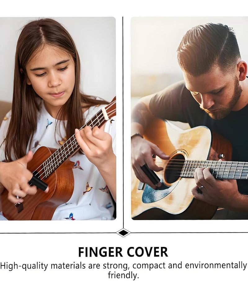 QuickHaven Guitar Slide,Guitar Finger Cap,Guitar Finger Picks,Durable Accessory For Enhancing Music Expression In Rock And Blues Performances,Suitable For Studio Recording And Live Performances - Image 5