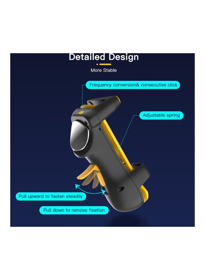 2-Piece Mobile Tablet Controller Wireless Gaming Joystick - Image 3