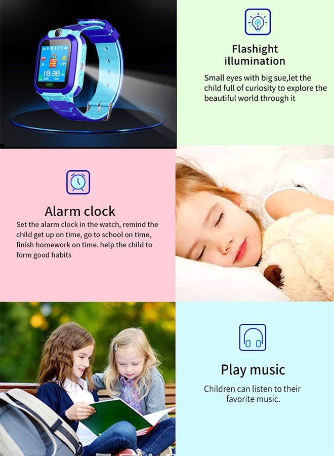 Arabest Smart Watch for Kids,SIM Card HD Watch with Voice Call and Gps Location,Extra Long Standby,Suitable for Gift for Kids(Pink)  - Image 5