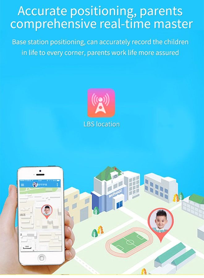 Arabest Smart Watch for Kids,SIM Card HD Watch with Voice Call and Gps Location,Extra Long Standby,Suitable for Gift for Kids(Pink)  - Image 4