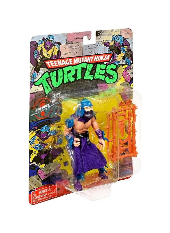 Teenage Mutant Ninja Turtles سلاحف النينجا المراهقون: ٤ إنش شخصية شريدر الكلاسيكية الأصلية الأساسية  - Image 3