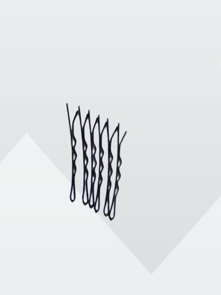 advancedestore Popularity Simple Hairpins Black Alloy Hair Clip Bobby Pin Hair Accessories Headwear Ball Tip Bob Pins 60 - Image 5