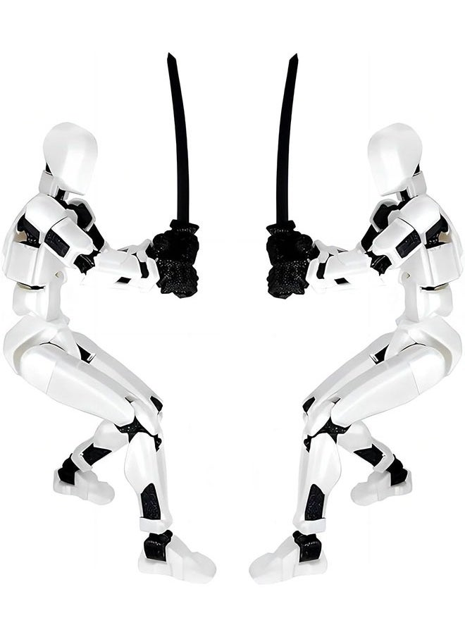 Generic - T13 Action Figure, Titan 13 Action Figure 3D Printed Multi-Jointed Movable, Lucky 13 Articulated Robot Dummy Action Figures - Image 1