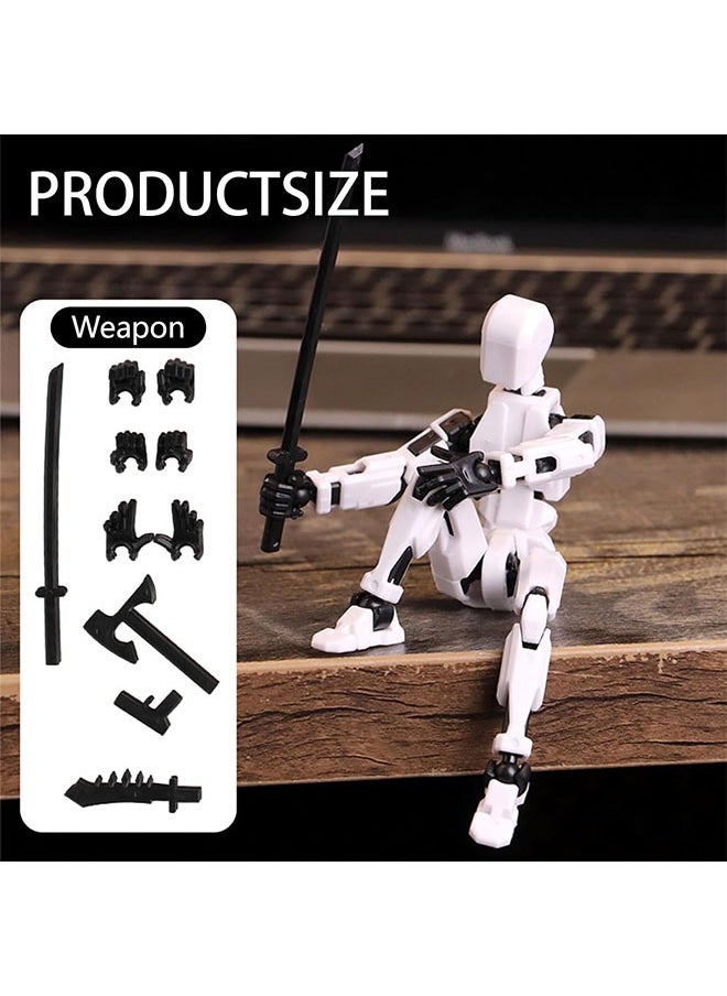 Generic - T13 Action Figure, Titan 13 Action Figure 3D Printed Multi-Jointed Movable, Lucky 13 Articulated Robot Dummy Action Figures - Image 1