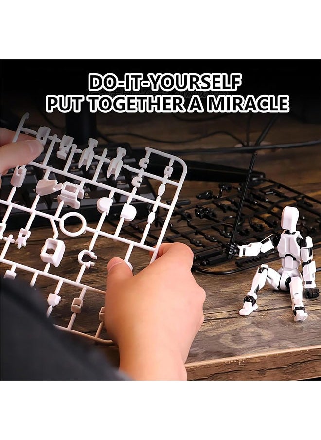 Generic - T13 Action Figure, Titan 13 Action Figure 3D Printed Multi-Jointed Movable, Lucky 13 Articulated Robot Dummy Action Figures - Image 1