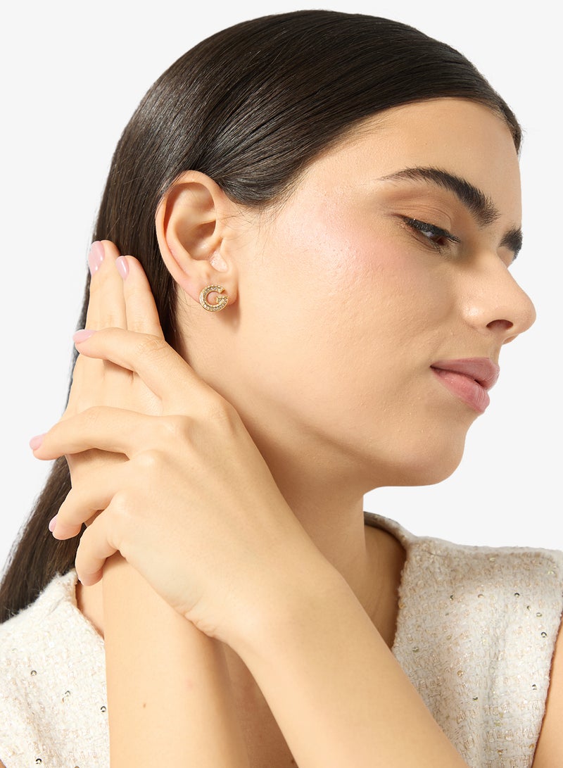 جس أقراط بشعار كريستال جي - Image 4