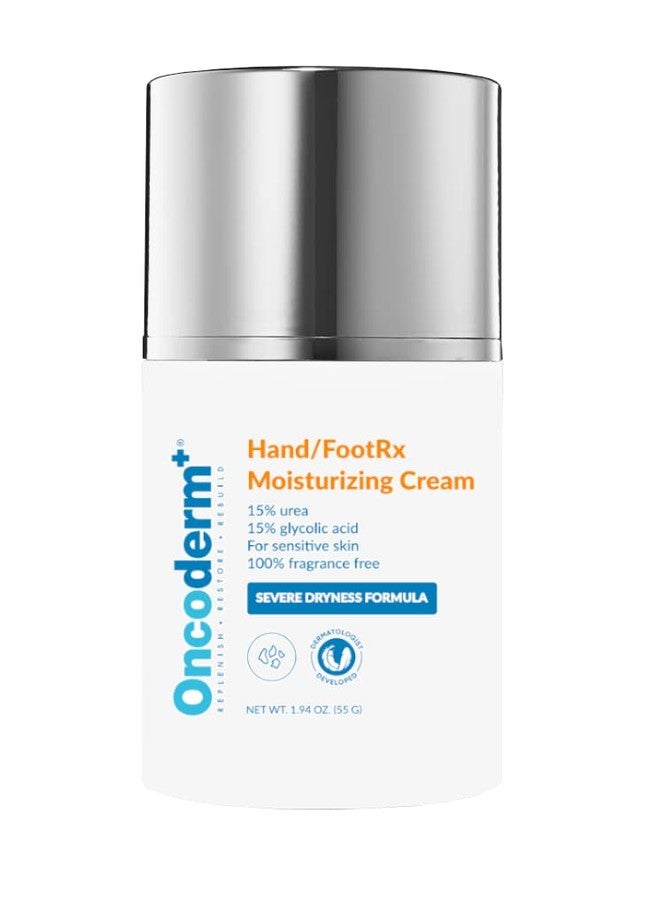 Oncoderm Chemotherapy Cream - Hand & FootRx Moisturizing Chemo Cream. Skin Care for People Living with Cancer. Lotion for Cancer Patient. Designed by Oncologists and Dermatologists (2 Oz) - Image 1