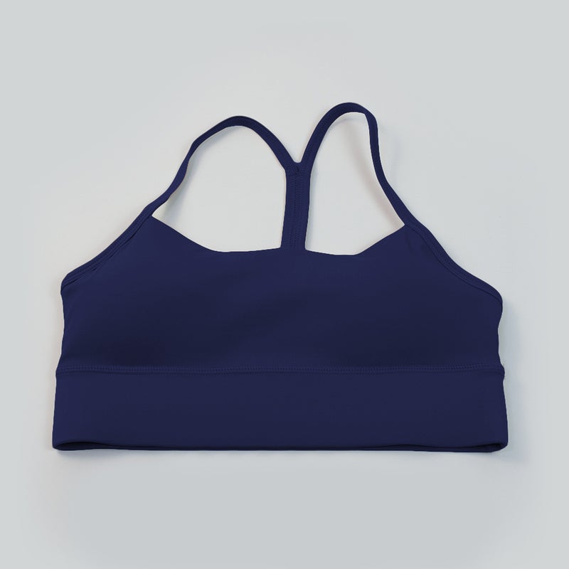 Yoga clothing bra women''s sports underwear double-sided sanding tight thin belt Y-shaped beautiful back fitness jogging vest bra - Image 1