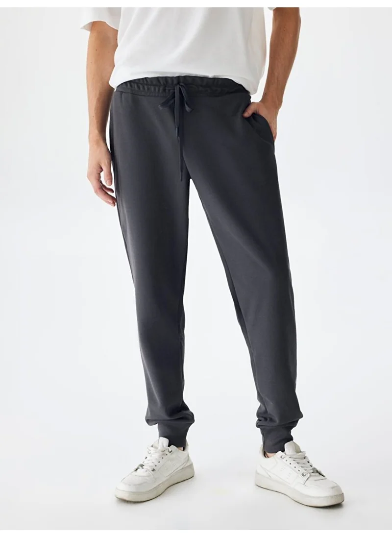 إل تي بي Plain Jogger Anthracite Tracksuit