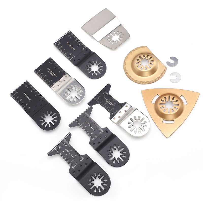 25Pcs Oscillating Saw Blade Multifunction HighCarbon Steel Cutting Polishing Tool - Image 3