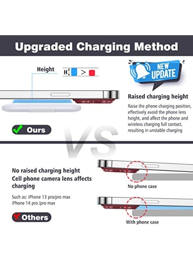 نيبمينينت محطة شحن لعدة أجهزة من آبل - شاحن لاسلكي مغناطيسي قابل للطي 3 في 1 - وسادة شحن سفر لهواتف آيفون 16 15 14 13 12 برو ماكس بلس وساعة وآيربودز - Image 4