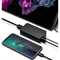 FACTOTECH Surface Pro Charger 44W, Surface Pro Laptop/Tablet Charger, Compatible for Surface Pro 7/6/5/4/3/X, Surface Book, Surface Go/3/2/1 Power Supply Adapter-Black - Image 2