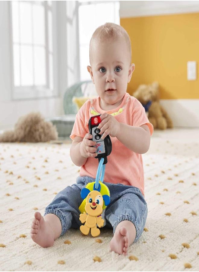 Fisher-Price - Fisher-Price Laugh & Learn Baby To Toddler Toy Play & Go Keys With Lights & Music For Pretend Play Ages 6+ Months - Image 1