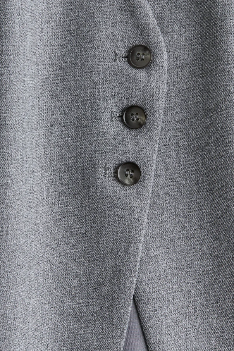 H&M Long Suit Waistcoat