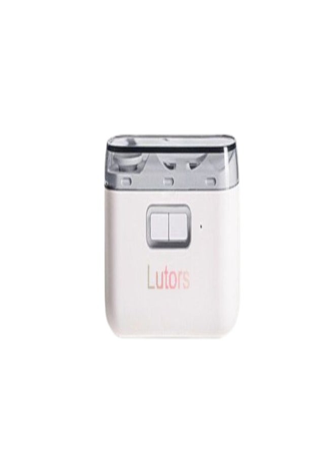 Lutors 2 in 1 Electric Nail Clipper, Nail Clipper and Nail File with USB Charger  - Image 1