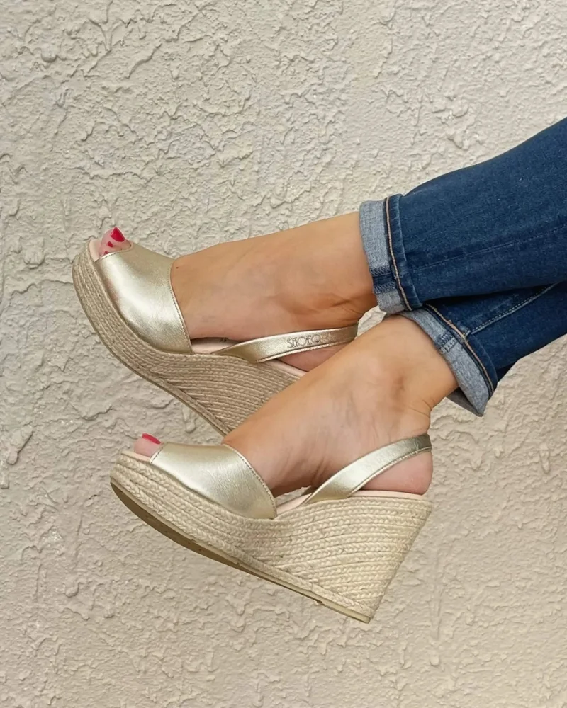SHOEQ Roxy Espadrille Wedge