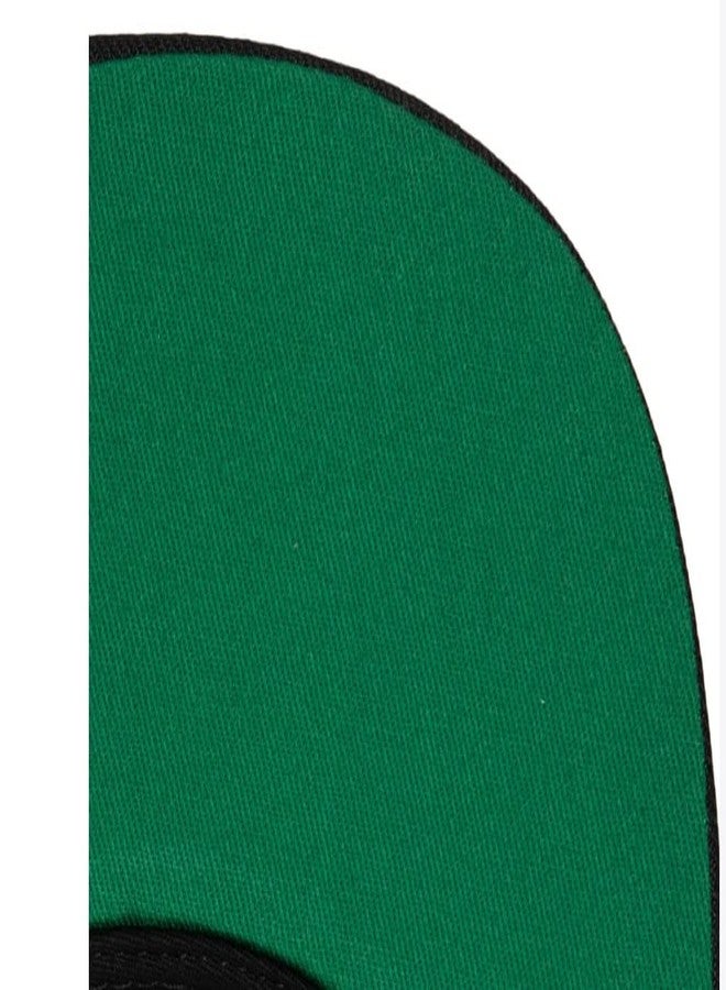 ميتشل آند نيس قبعة ميتشل آند نيس NBA ذات غطاء أمامي قابل للتعديل (لون أسود لفريق يوتا جاز) - Image 3