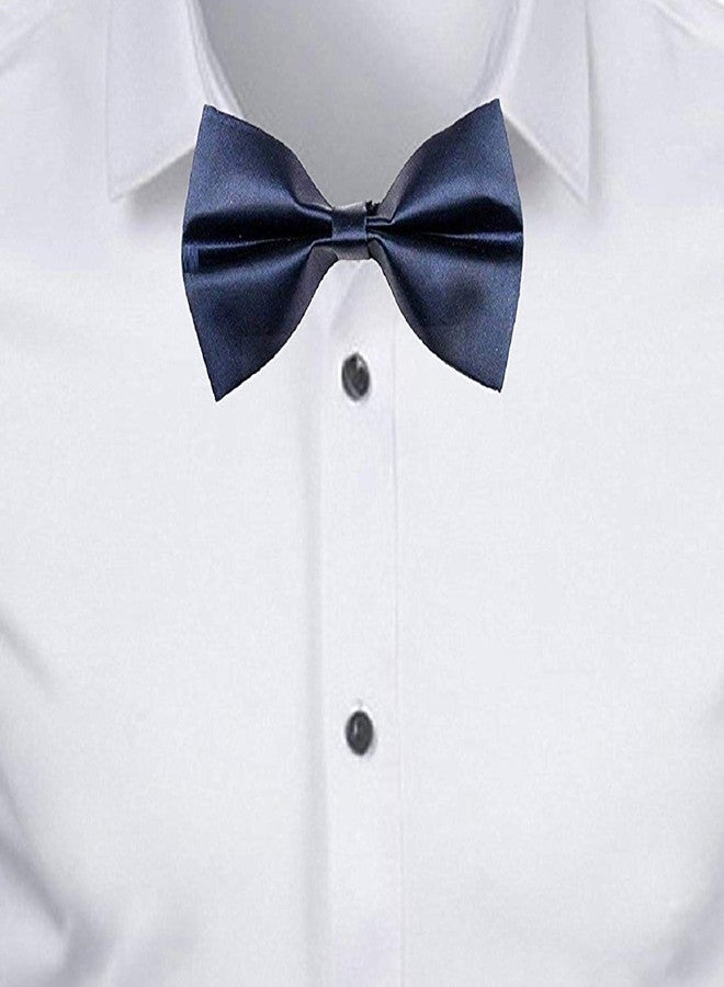JMP Black And Navy Blue Bowtie For Boy's (Pack of 02) - Image 5