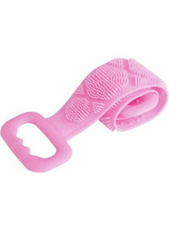Shopfleet Bath Brush Bathing Belt Body Wash Brush Back Scrubber Body Washer For Dead Skin Removal For Men Women Kids Unisex (Multicolor) - Image 1