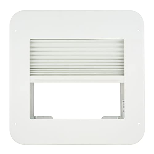 AP Products 015-201612 RV Vent Shade, 1 Pack , White - Image 1