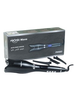 PISONIC Professional Hair Curler Black  - Image 1