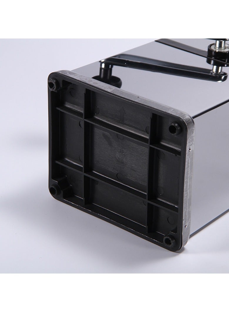 Stainless Steel Home Hand Crank Ice Crusher Penguin Hand Shaved Ice Machine Mini Small Smoothie Machine - Image 3