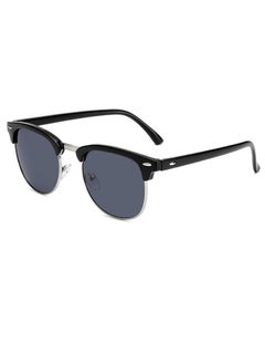 Generic Sunglasses Square Oversized Sunglasses for Women Men 2Pcs UV Protection Anti Eyestrain Big Flat Top Fashion  Rimless Shades for Driving Traveling Trendy All-match Sunglasses  - Image 1