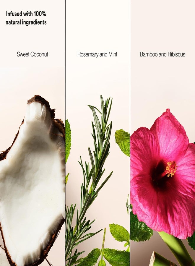 Suave Dry Shampoo Spray Variety 3-Pack – Invigorating Rosemary & Mint, Volumizing Bamboo & Hibiscus + Refreshing Sweet Coconut, 4.3 Oz Ea - Image 4