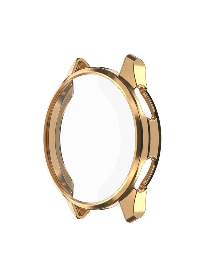 BURAQ For Garmin Approach S50 Electroplated TPU Full Coverage Watch Protective Case(Rose Gold) - Image 3
