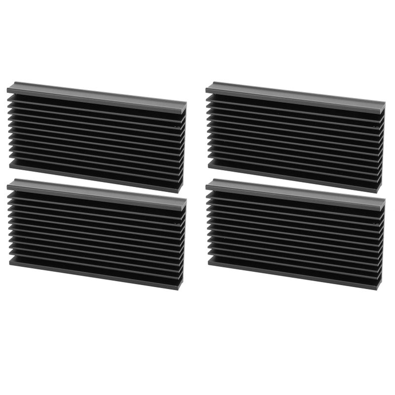 Aluminum Heatsink Cooler Module 50x12.7x100mm Cooling Fin for Electronics - Image 2