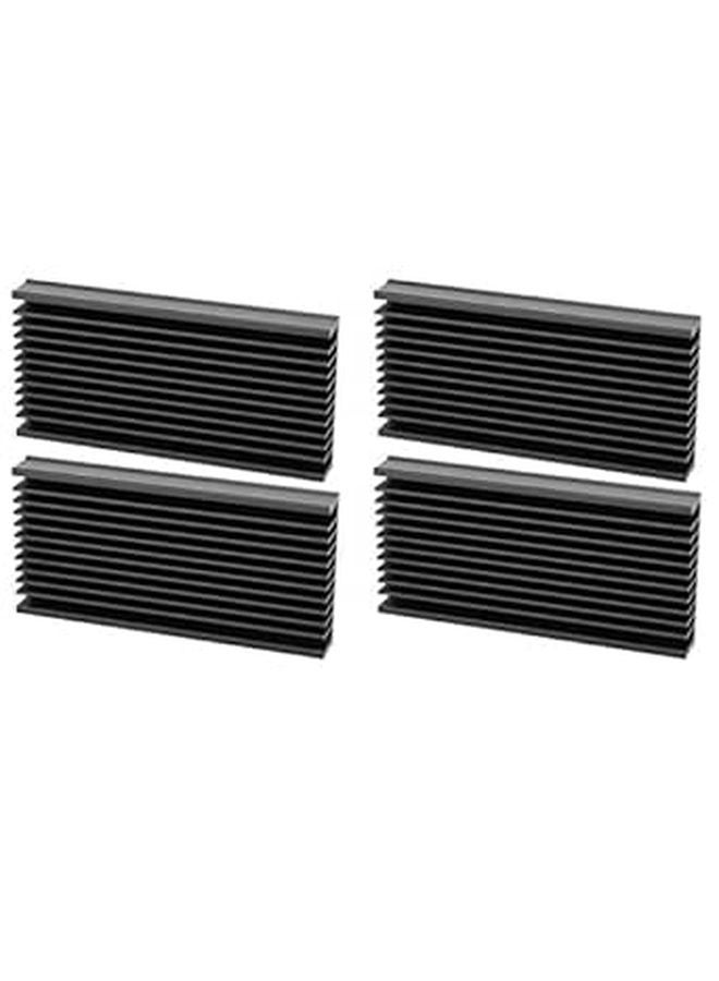 Aluminum Heatsink Cooler Module 50x12.7x100mm Cooling Fin for Electronics - Image 1