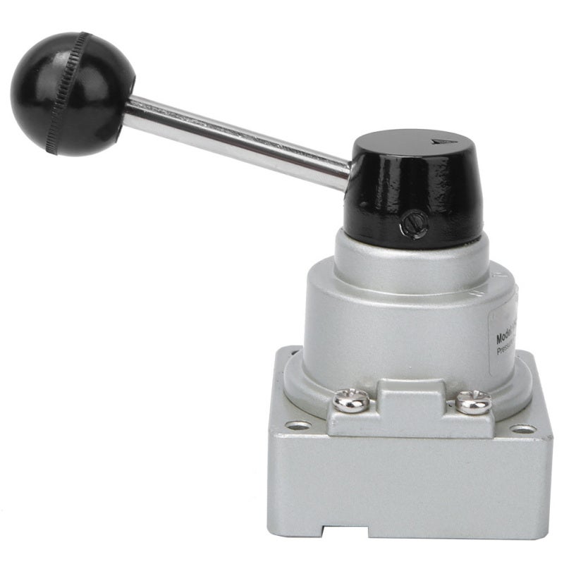 Pneumatic Valve: G1/4in Aluminum Alloy, Light & Durable - Direct Acting, Stable & Reliable 3 Position 4 Way Valve for Pneumatic Systems - Image 2