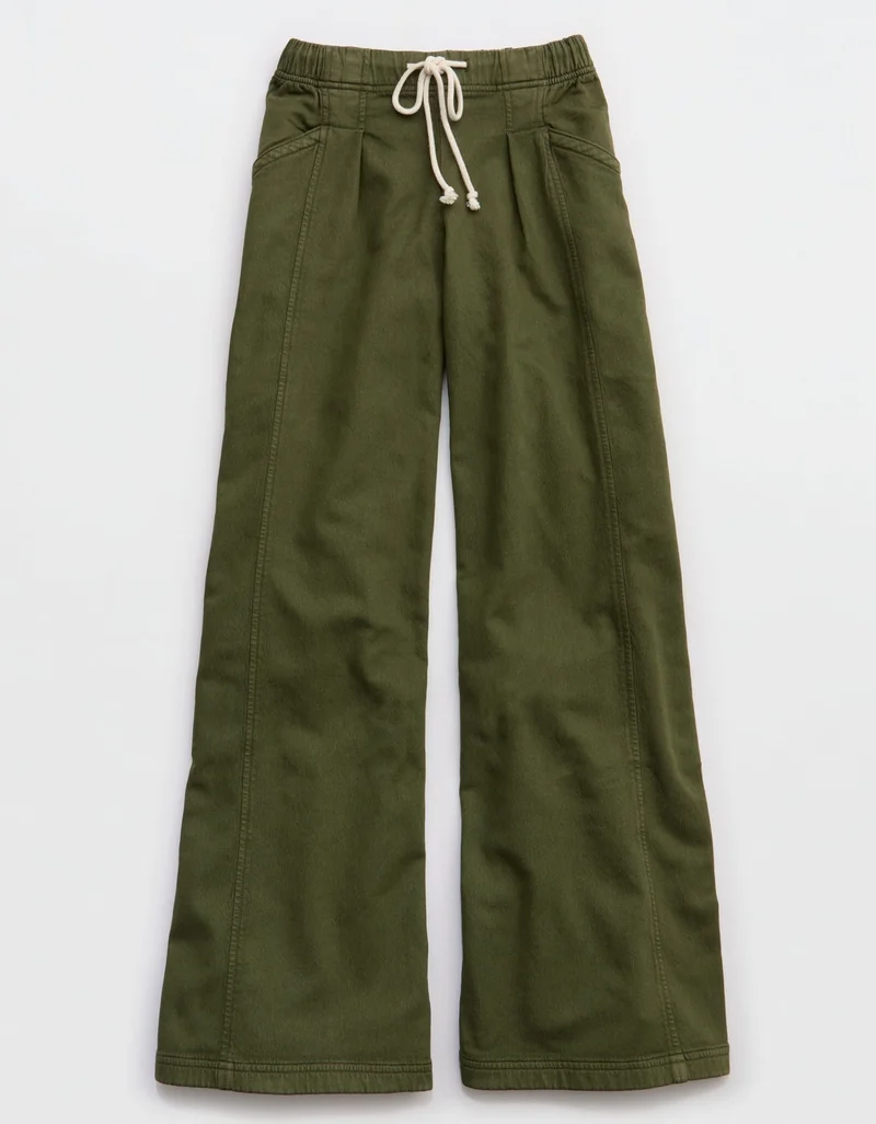 Aerie  Aerie Daydream Denim Stretch Trouser for Women | Best Price UAE
