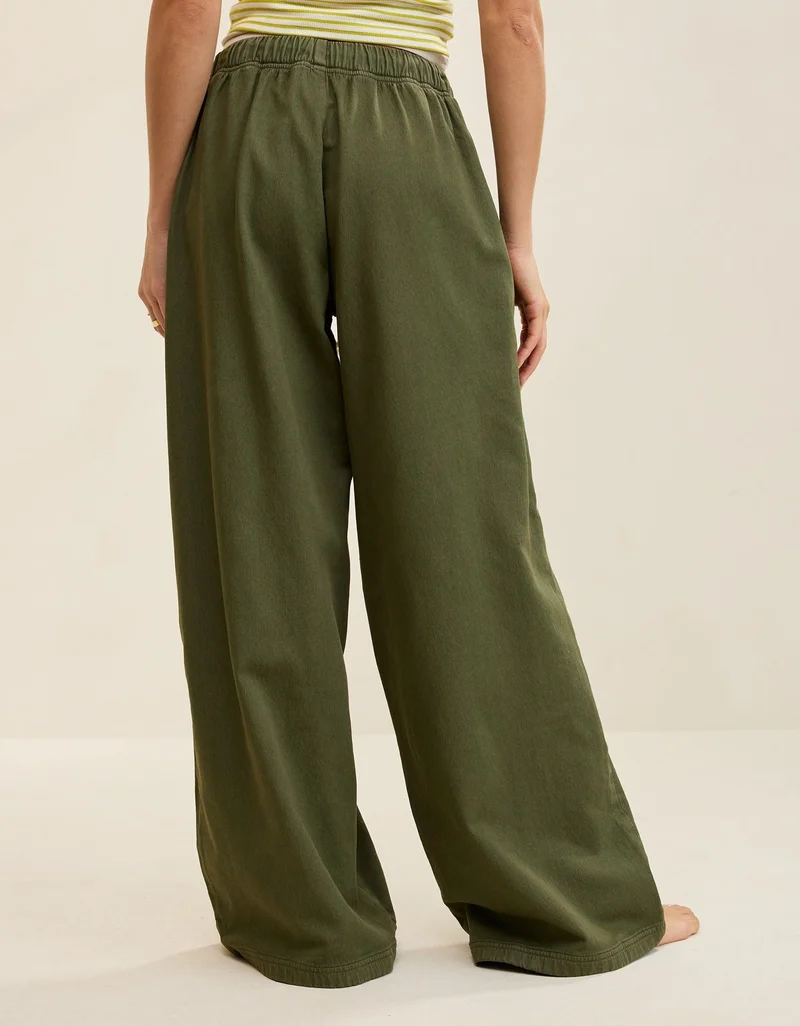 Aerie  Aerie Daydream Denim Stretch Trouser for Women | Best Price UAE