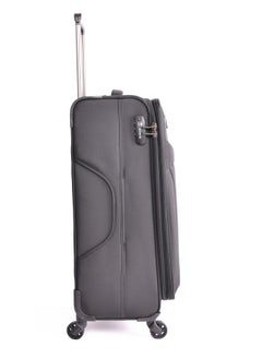 MAGELLAN Magellan Fabric Luggage Trolley Travel Bag 3Pc Set Size 20/24/28 Inch Grey  - Image 3
