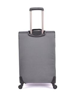 MAGELLAN Magellan Fabric Luggage Trolley Travel Bag 3Pc Set Size 20/24/28 Inch Grey  - Image 5