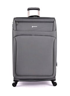 MAGELLAN Magellan Fabric Luggage Trolley Travel Bag 3Pc Set Size 20/24/28 Inch Grey  - Image 2