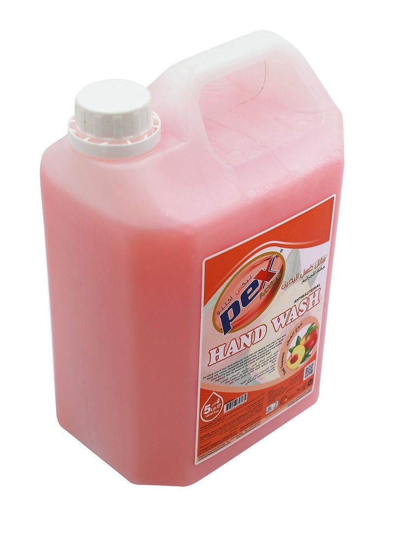 Pex Pex active  Antibacterial Handwash liquid  Peach - Image 2