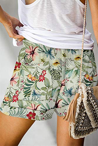 ONLYSHE Womens Comfy Drawstring Casual Elastic Waist Summer Lounge Shorts with Pockets - Image 3