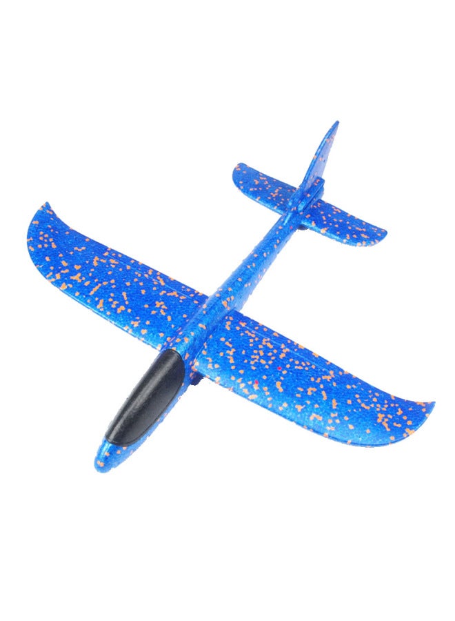 Foam Luminous Hand Throwing Aircraft Children's Toys Ejection Small Model Large Gliding Aircraft Stall Toy Manufacturers Wholesale-Color:32cm Blackhead Plane Slingshot = 5 Sets - Image 4
