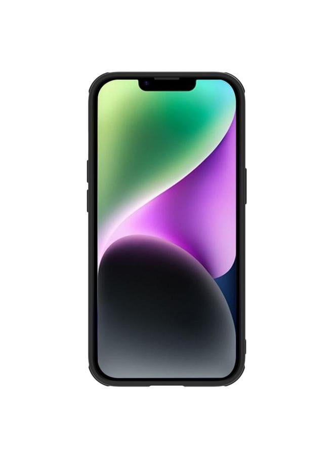 نيلكين جراب لهاتف iPhone 14 Texture MagSafe Camshield PC + جراب هاتف TPU - Image 3