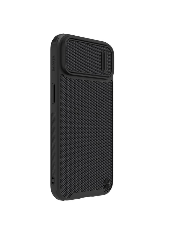 نيلكين جراب لهاتف iPhone 14 Texture MagSafe Camshield PC + جراب هاتف TPU - Image 2
