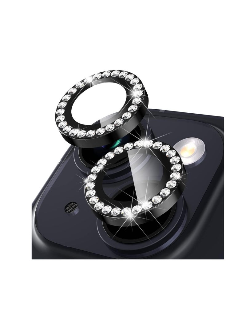 Diamond Camera Protection Lens for Apple Iphone 16/16 Plus /  Diamond Black  - Image 1